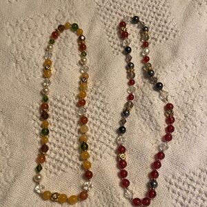 Joan Rivers Vibrant Beaded Necklace  or Bracelet set